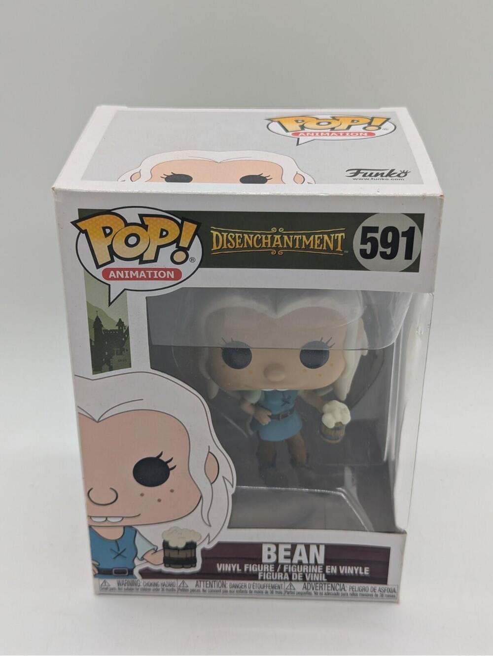 Funko POP! Animation - Disenchantment - Bean #591 Vinyl Figure + Protector - Picture 2 of 11